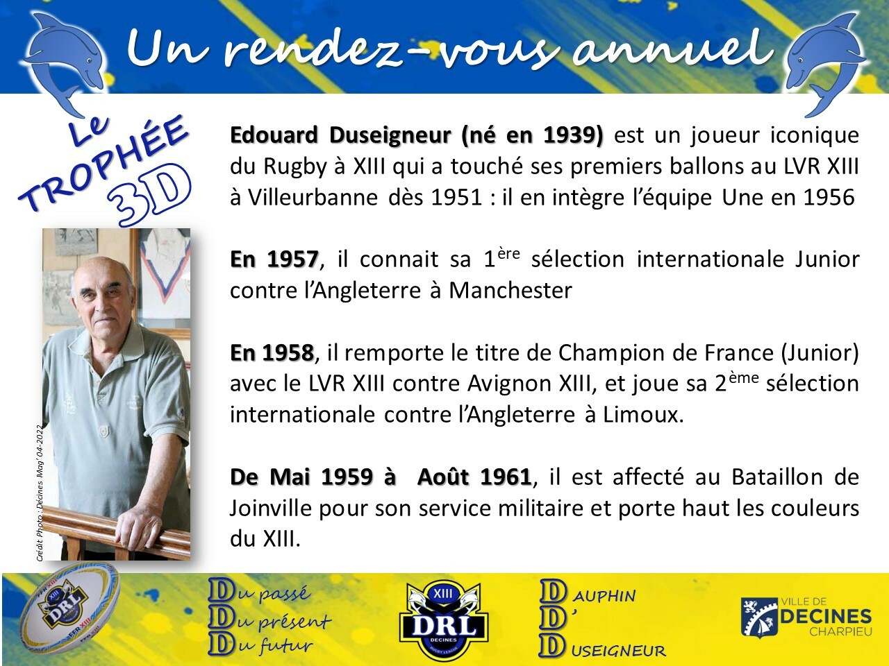 Trophée Dauphin D' DUSEIGNEUR