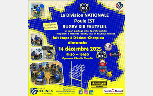 Tournoi Rugby XIII FAUTEUIL à Décines