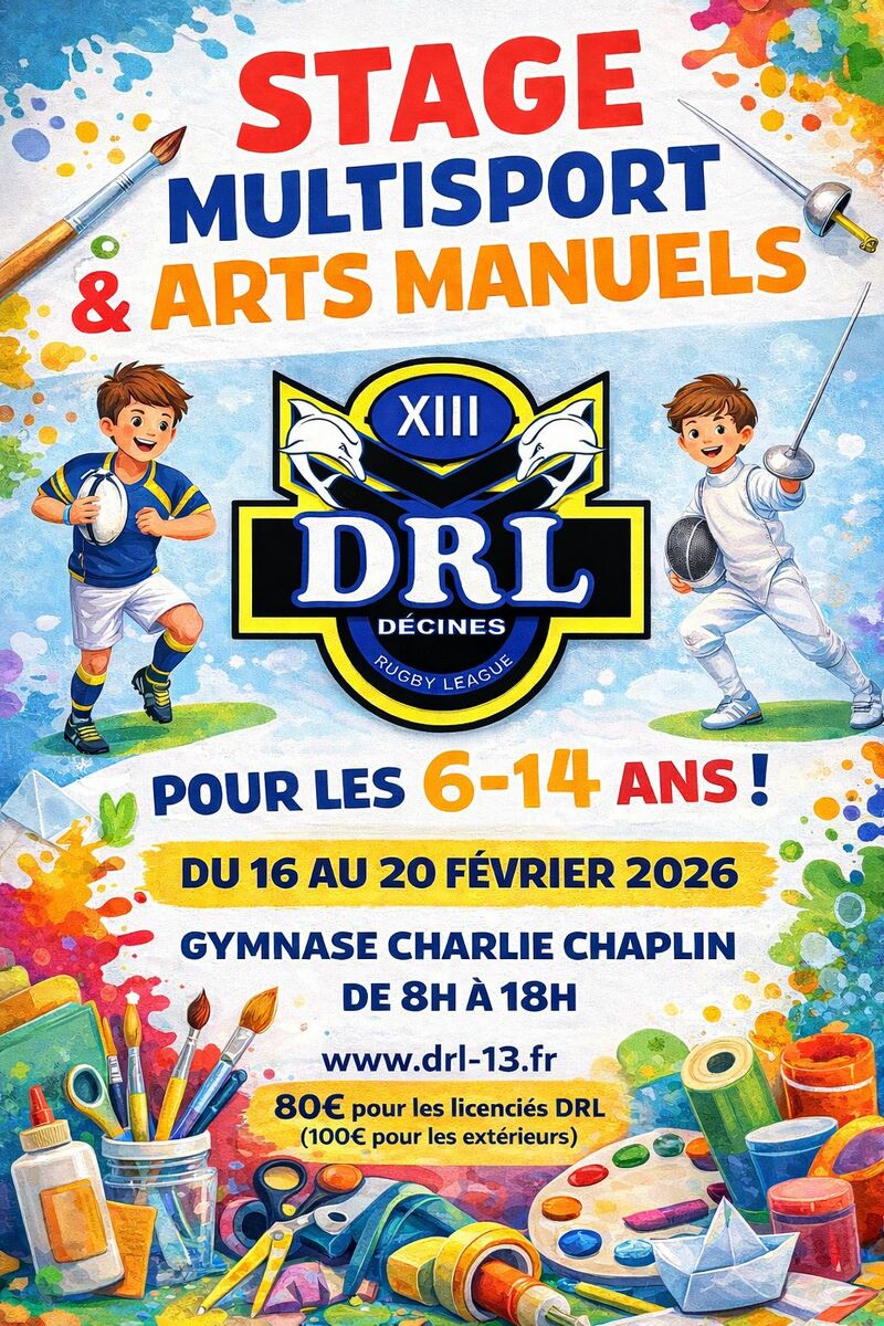 Stage multisports et Arts manuels