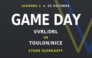 🏉 L'Entente VVRL/DRL reçoit Toulon/Nice au Stade Djorkaeff